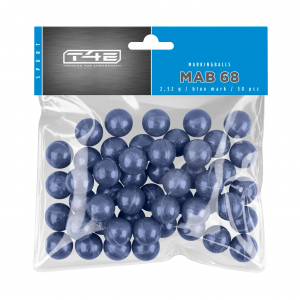BILLES PEINTURE BLEUE CAL 68 X50
