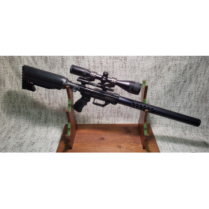 carabine a air pcp gamo tc 35 de chasse cal 9mm 35gr 180 joules avec lunette de  tir