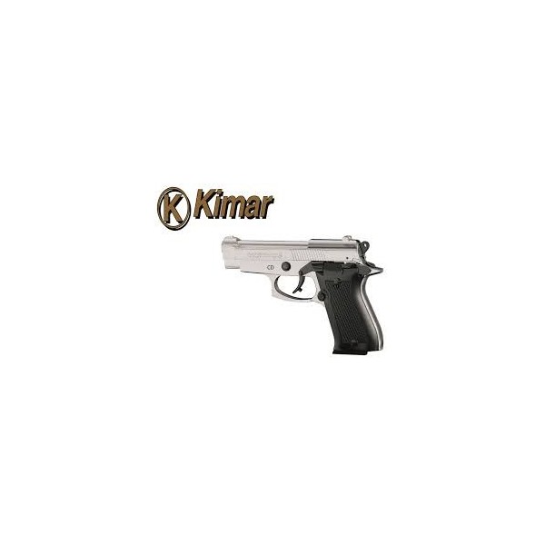 Pistolet de defense KIMAR 85 Nickelé Cal.9mm PAK