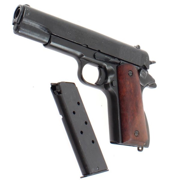 Réplique factice Denix du pistolet américain M1911