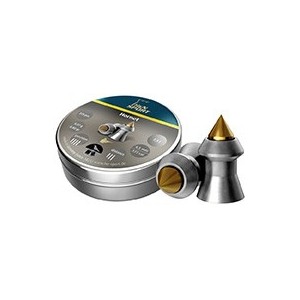 PLOMB À JUPE HN HORNET CAL. 4.50 MM TÊTE POINTUE 057G BTE 225 POINTE LAITON JAUNE