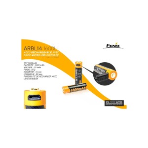 ARBL14-1600U -  Batterie 1,5V 1600mAh 