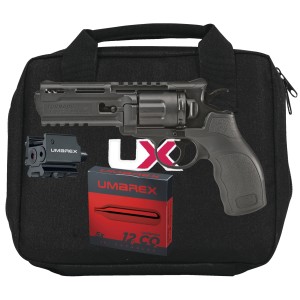 PACK REVOLVER CO2 UMAREX TORNADO CANON 4" BRONZÉ CAL. 4.50 MM