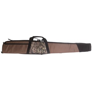 FOURREAU FUSIL PISTEURS 600D POLYESTER MARRON/CAMO 128CM