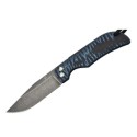 Couteau Fred Perrin FPPB G10 Bleu- Lame acier 440C