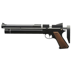 PISTOLET À AIR PRÉCOMPRIMÉ SNOWPEAK PP750 PCP NOIR CAL. 4,50 MM 9CPS 18 JOULES