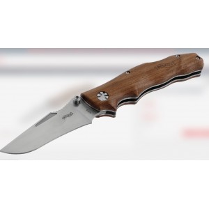 COUTEAU PLIANT WALTHER AFW 3 - ADVENTURE FOLDER WOOD 3